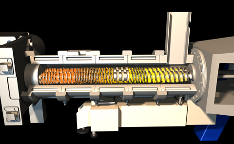 blueprint and 3D rendering of Grilltamer product