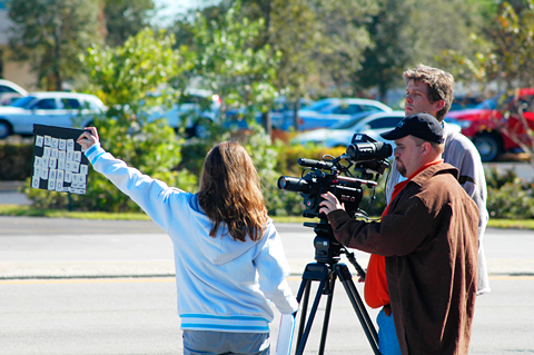 Tampa location HD video production crews, lighting, grip & camera support by CMR Studios