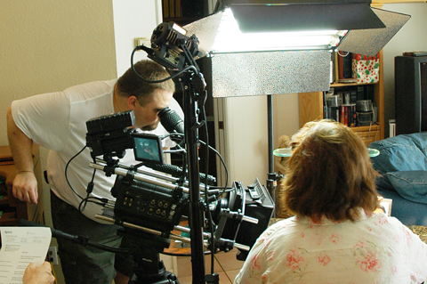 Red One HD commercial production on location in St. Petersburg, FL